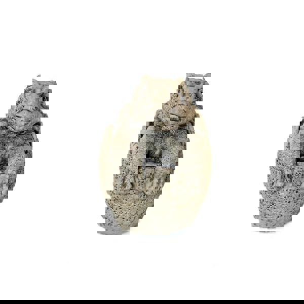 Small Stone Cast Anchisaurus Garden Sculpture Dinosaur Animal Statue