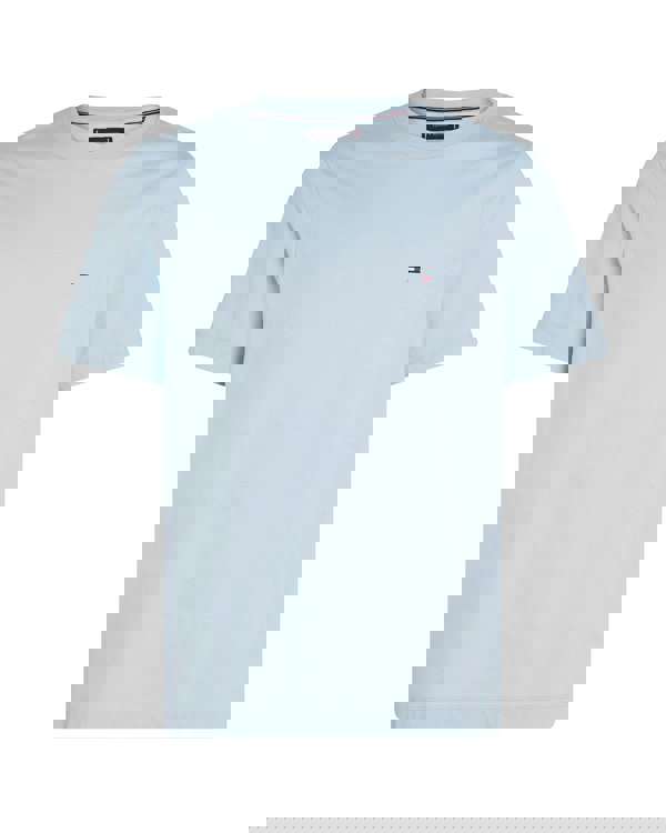 Tommy Hilfiger Essential Seasonal Regular Fit Solid Mens T-Shirt - Breezy Blue