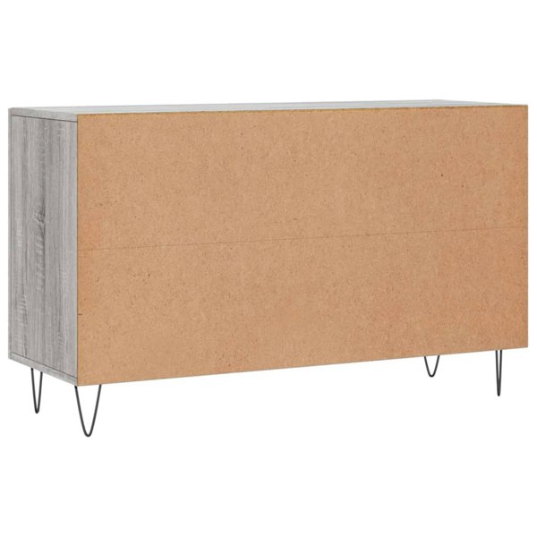 Berkfield Sideboard Grey Sonoma 100x36x60 cm Engineered Wood