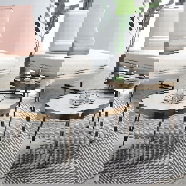 Inca Coffee Table Set, Sintered Stone-Weilai Concept-Weilai Concept