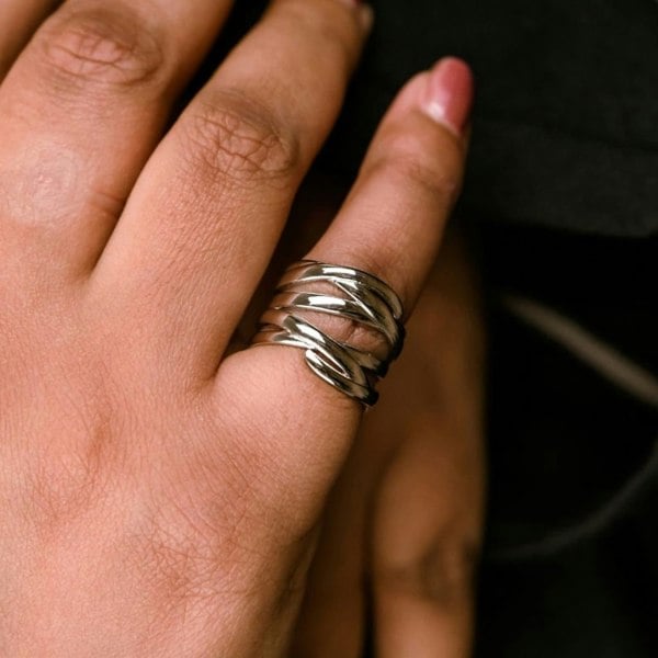 Wide Thumb Ring