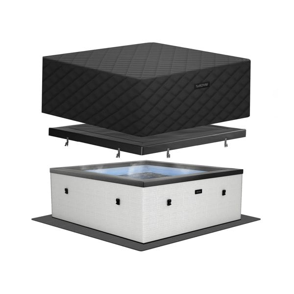 Wave Garda 4/6 Person Eco Foam Hot Tub with Built-In Integrated Heater
