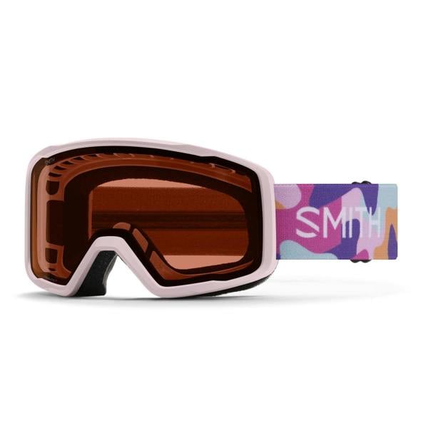 Smith Ski Goggles Tribute 3R2 8K Carnation Puzzle RC36 Rose Copper