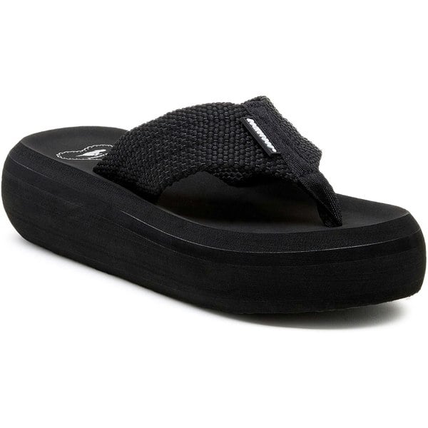 Rocket Dog Sandy Webbing Textile Women's Black Sandals