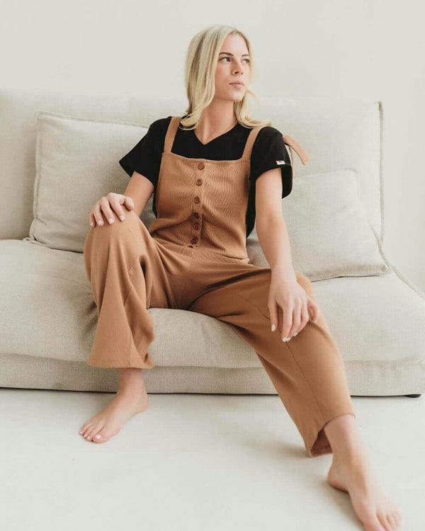Erin Brown Dungarees - image 1
