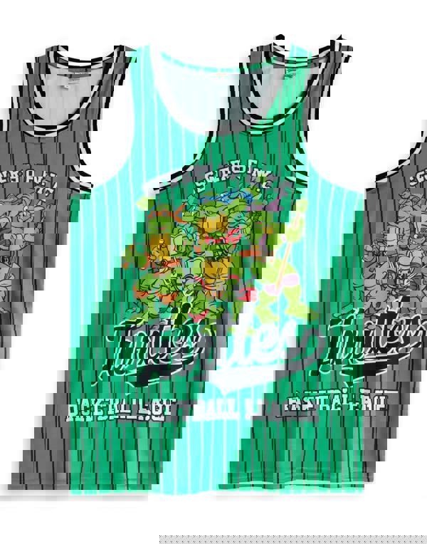 Vanilla Underground Teenage Mutant Ninja Turtles Mens Green Sewers Of N.Y.C 2 Piece Basketball Set