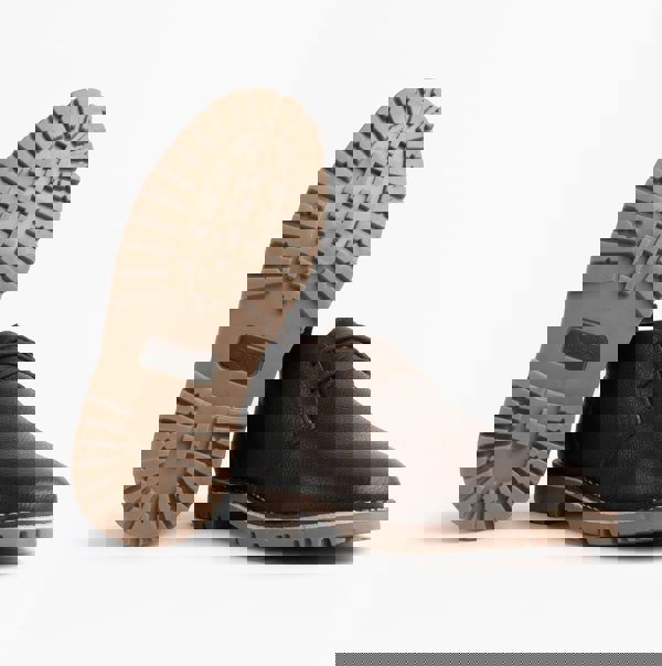 Popps COOPER Mens Desert Boots Dark Brown