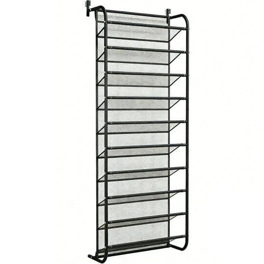 Havendro Over Door Shoe Rack Wall Hanging Closet Organizer Storage Stand Black