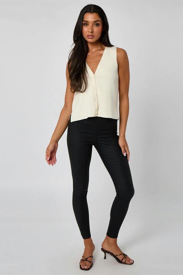 Urban Bliss Coated Jean
