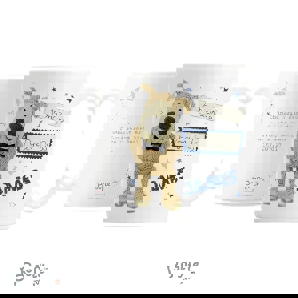 Personalised Memento Company Personalised Boofle Male Wedding Mug