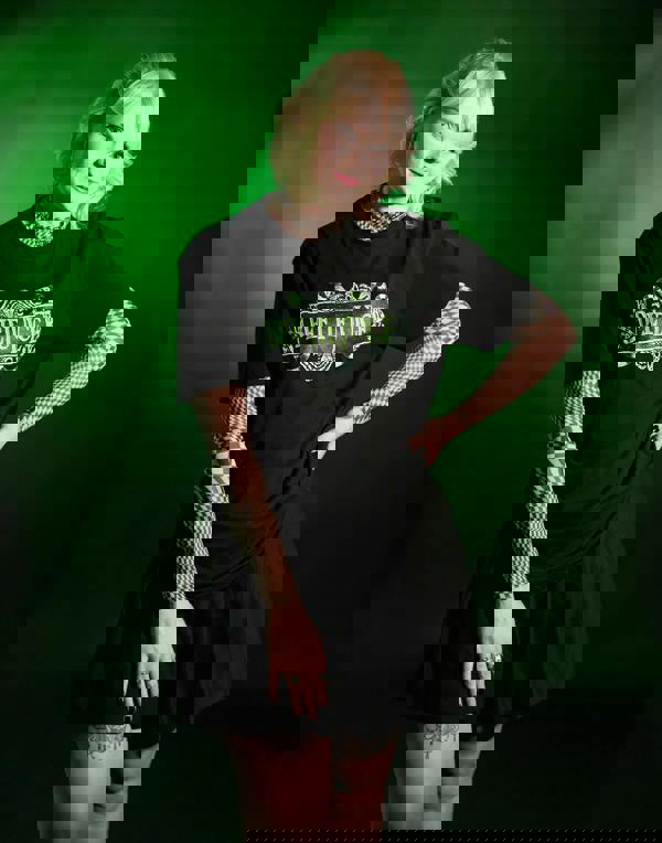 Beetlejuice Unisex Black Logo Short Sleeved T-Shirt