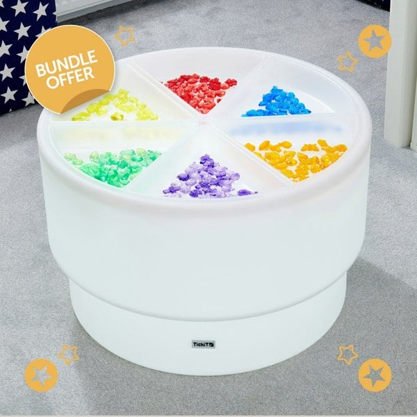 tickit Sensory Mood Discovery Table & Discovery Tray Set