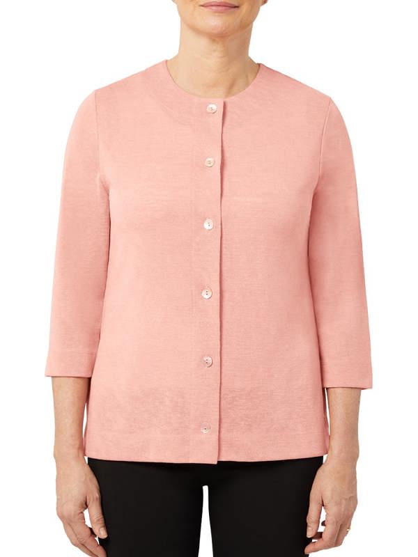 PennyPlain Front Button Cardigan - Blossom