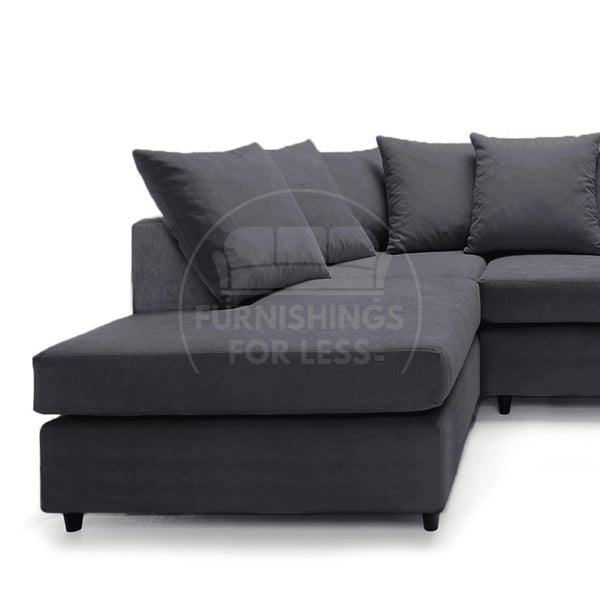 Casper Chenille Fabric Corner Sofa