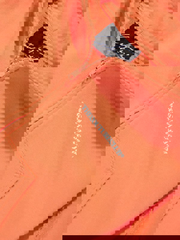 The Couture Club Kids Raw Seam Members Only Zip Up in Orange