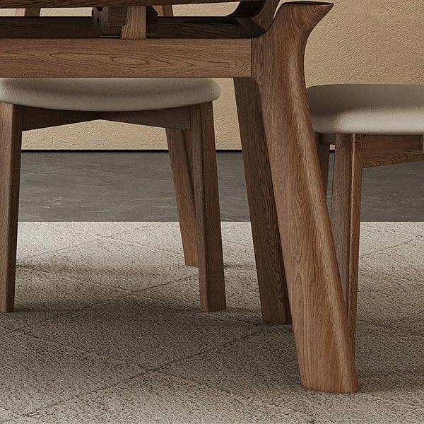 Aitken Round Folding Dining Table, Solid Wood with folding console dining table