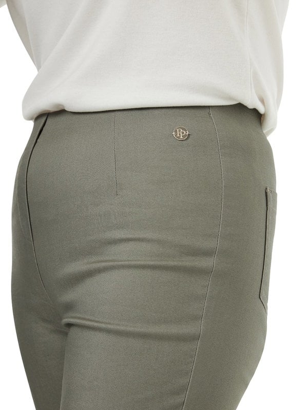 PennyPlain Wide Cropped Jegging - Sage Wash