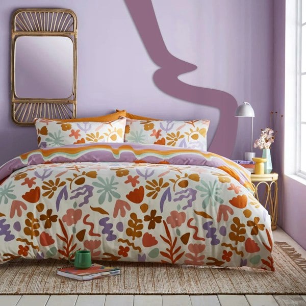 Furn Amelie Floral Duvet Cover Set - Multicoloured