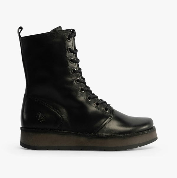 Fly London RAMI043FLY Womens Ankle Boots Black