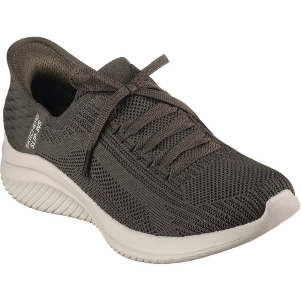Skechers Ultra Flex 3.0 Brilliant Path Women's Trainers in Olive