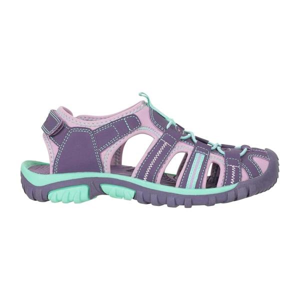 Mountain Warehouse Childrens/Kids Bay Sports Sandals - Grape - 