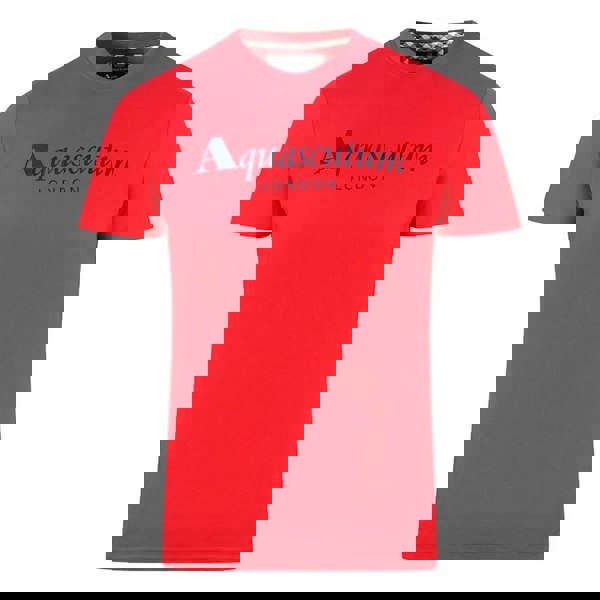 Aquascutum Mens London T-Shirt - Red