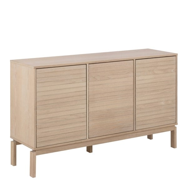 Furniture To Go Linley 3 Door Sideboard in White Oak