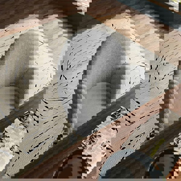 Grey Plush Adjustable Office Chair with Armrests and Rolling Wheels Living and Home