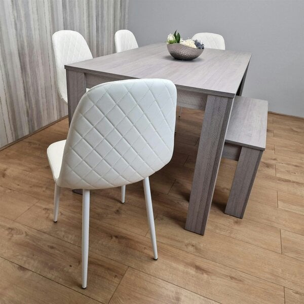 Kosy Koala Dining Table Set with 4 Chairs Dining Room, Kitchen table set of 4, and Bench