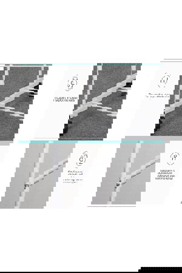 Living and Home 2-Rod Modern Indoor Bedroom Clothes Rack Garment Hanger with 2-tier Storage Shelf