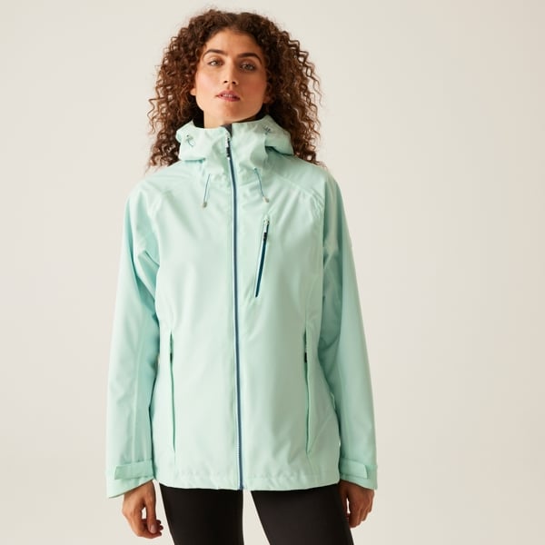 Regatta Women's Birchdale Shell Waterproof Jacket - Bleached Aqua