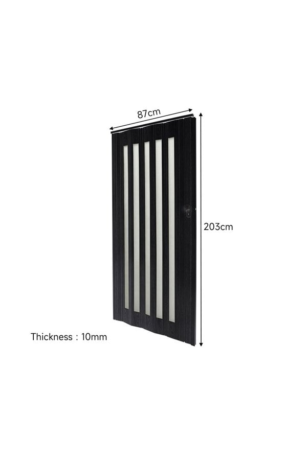Living and Home PVC Accordion Folding Door