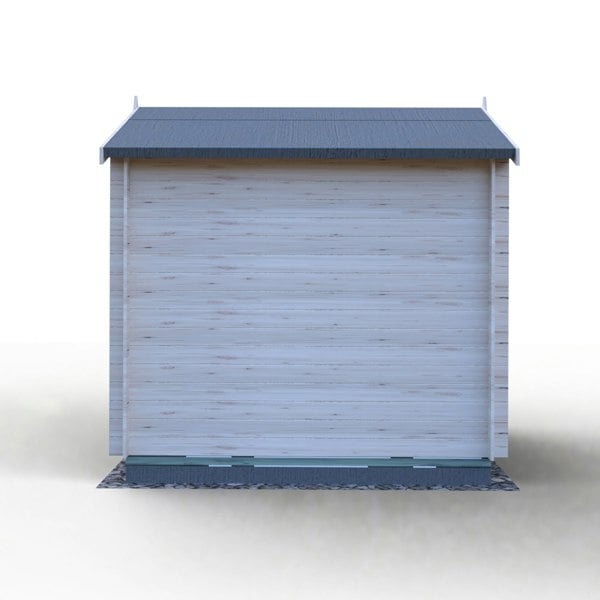 Shire Avesbury 8x8 Log Cabin 19mm interlock  Cladding - Best Shed
