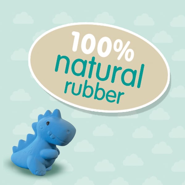 SES Creative Bath T-rex - 100% natural rubber