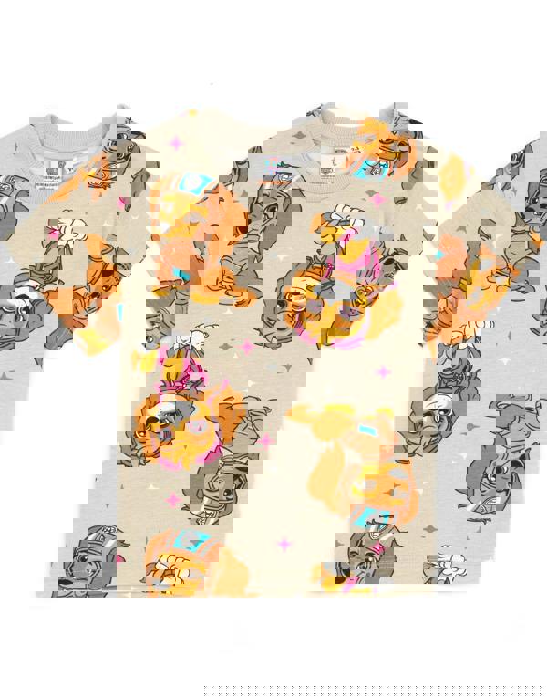 Paw Patrol Girls Multicoloured Believe In Yourself Multi-Character Print Multi-Pack of 2 Short-Sleeved T-Shirts