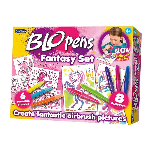 BLOPENS Fantasy Activity Set –  Airbrush Art Kit for Kids