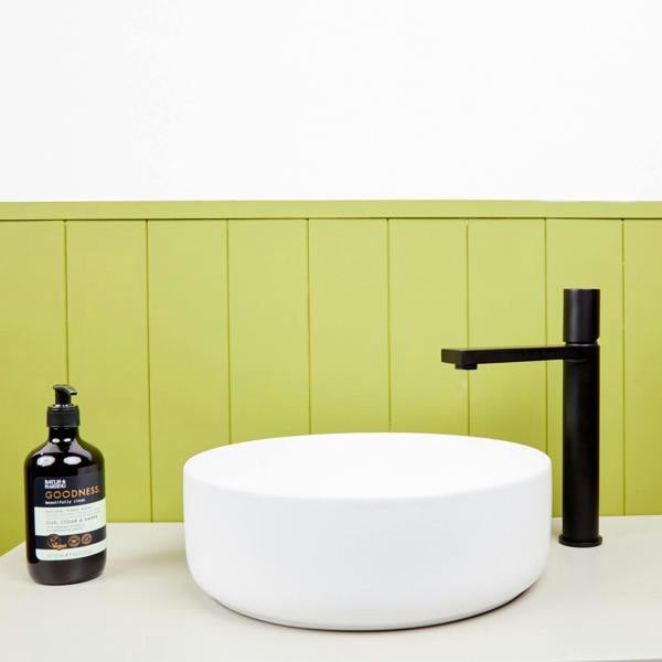 Flode Limingen | High Rise Mono Basin Mixer Tap | Matt Black