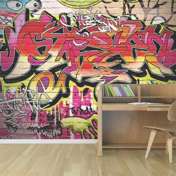 Origin Murals City Graffiti Wall - Multi