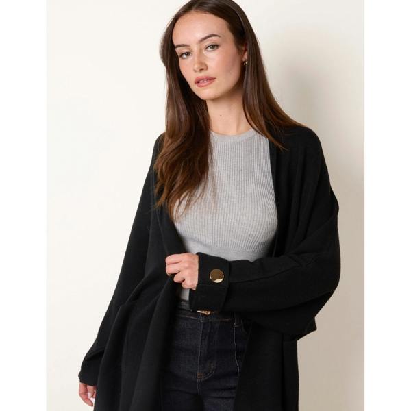 Blue Vanilla Heavy Knit Cardigan