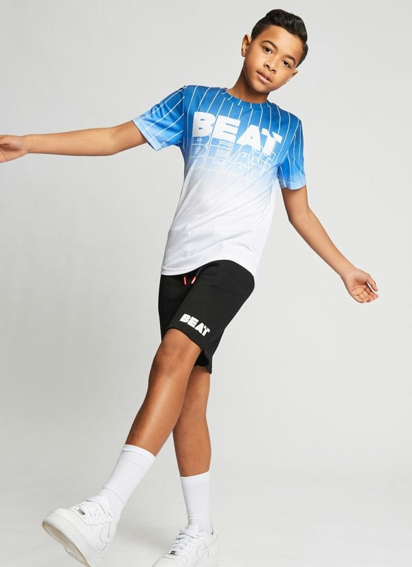 Beat Boyz Club Volley T-Shirt - Blue