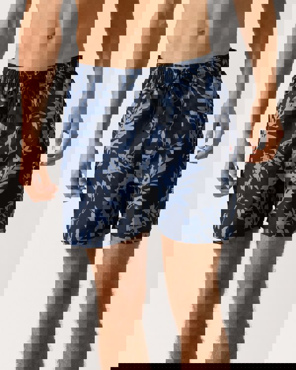 Tommy Hilfiger Medium Drawstring Leaf Print Mens Swim Shorts
