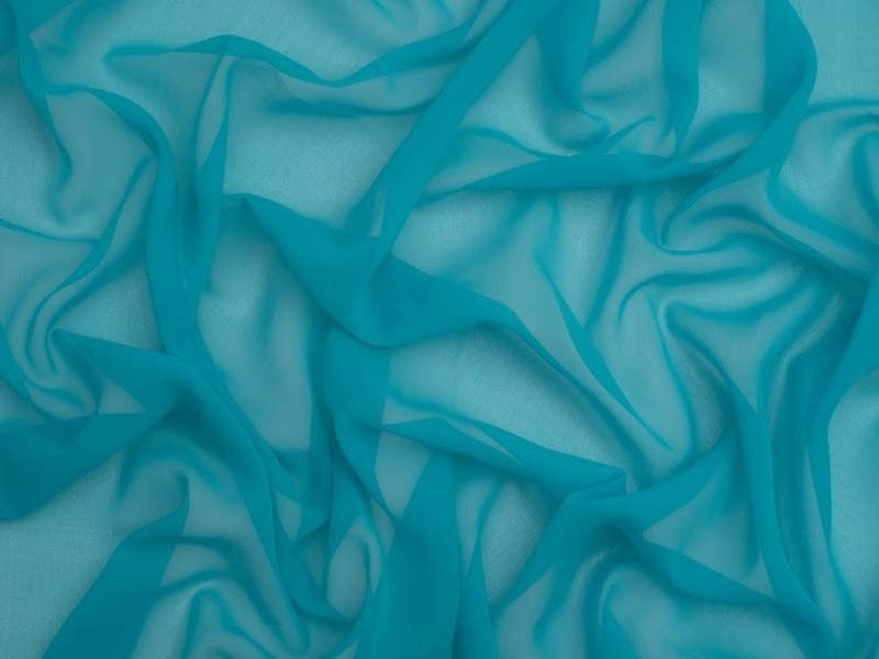 Minerva Core Range Minerva Light Sheer Chiffon Fabric - Plain Design Dressmaking Fabric, 110 cm / 44" Wide - per metre