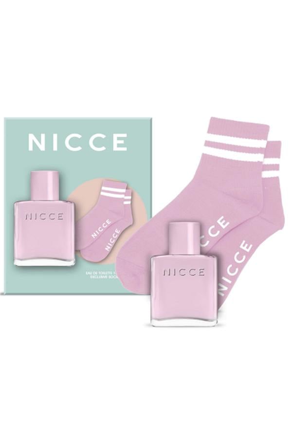 Nicce for Women Eau de Toilette Spray 100ml and Exclusive Socks (One Size)