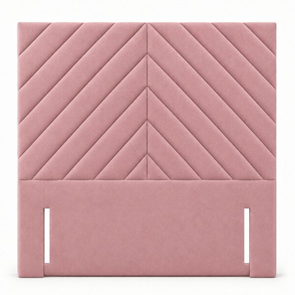 Great British Beds Kira Headboard - Pink Plush