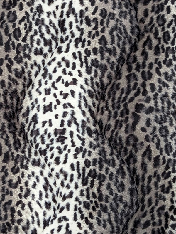 Made in the Mill Bed Relaxer - Grey Cheetah Print