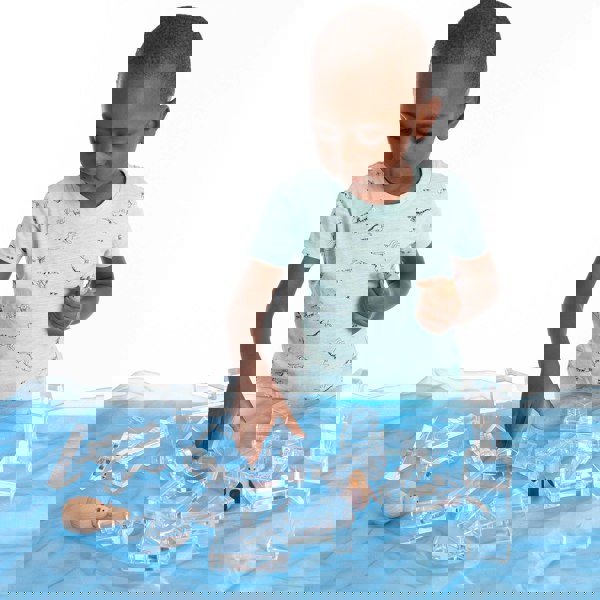 tickit Clear Crystal Block Set