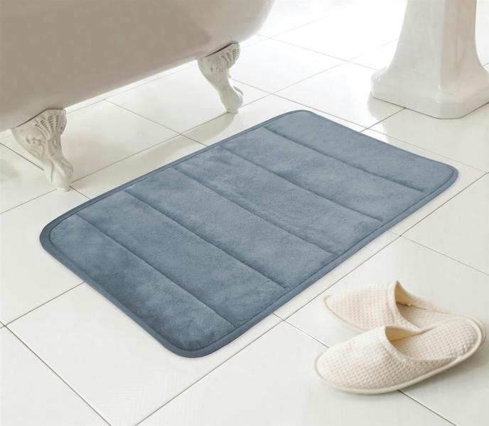 Everyday Design Memory Foam Blue Bath Mat 43x61cm - BF 2566