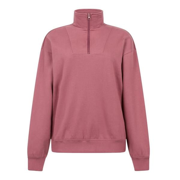 Mountain Warehouse Women's Naiper Drop Shoulder Sweatshirt - Pink