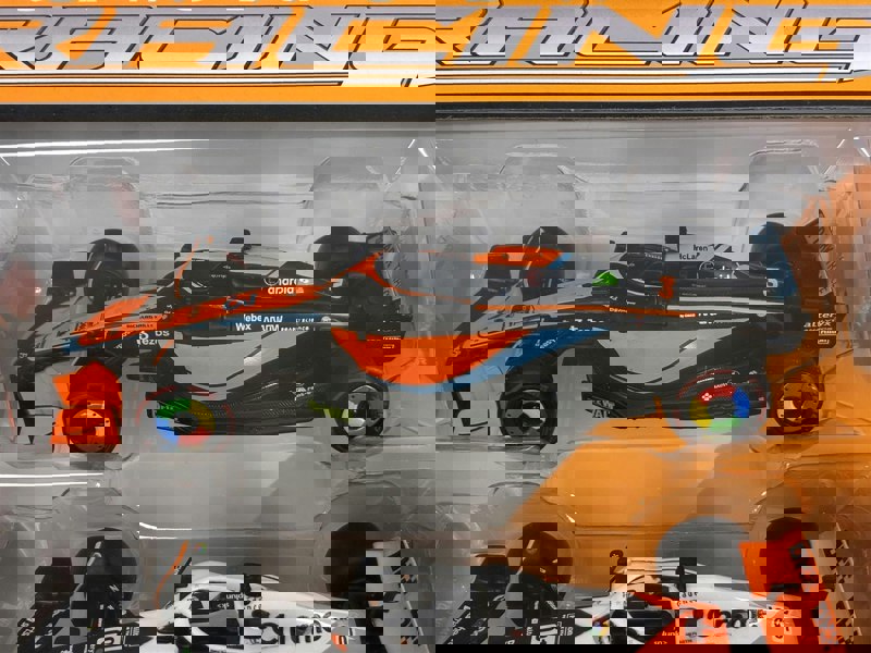 McLaren Formula 1 Set of 7 Cars with Display Stand 1:43 Scale Bburago 38169