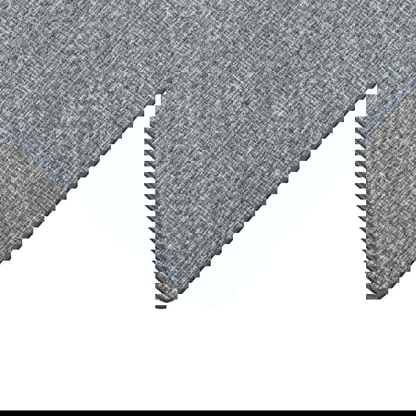 JVL Elegance Machine Washable Indoor Runner Mat Grey, 50x150cm, Grey